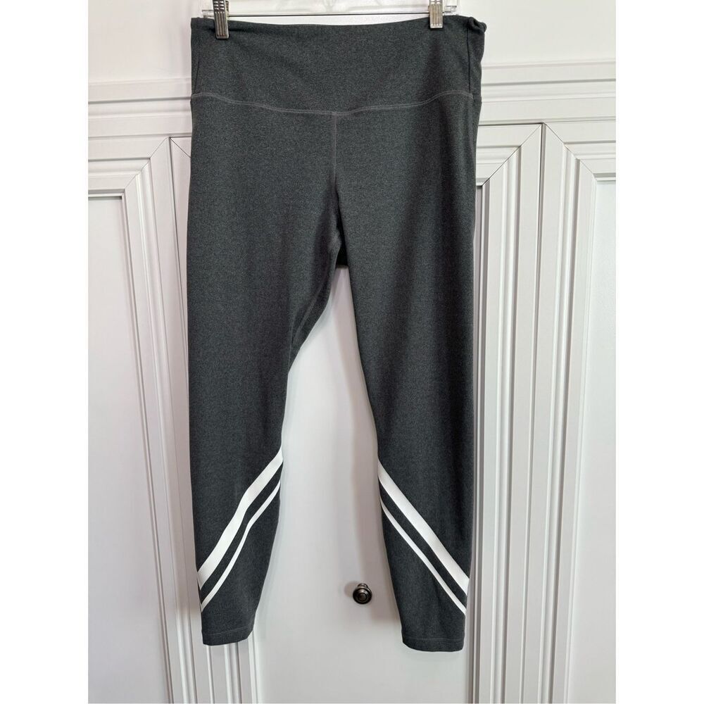 Tory Burch Sport Gray Compression LeggingsSize XL